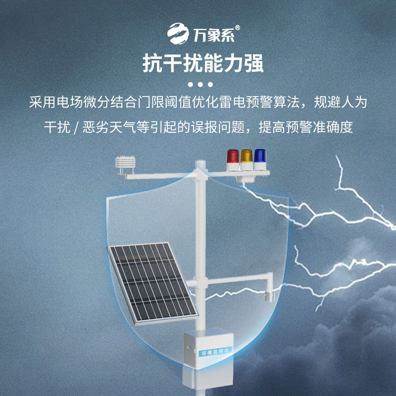 閃電監測系統，提前捕捉雷電信號